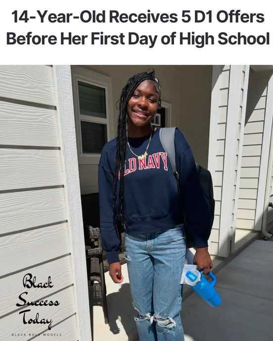 5 Division I Offers Before the First Day of School: Meet 14-Year-Old Celeste Jackson