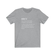 Load image into Gallery viewer, HBCU Definition Unisex Short Sleeve  T-Shirt