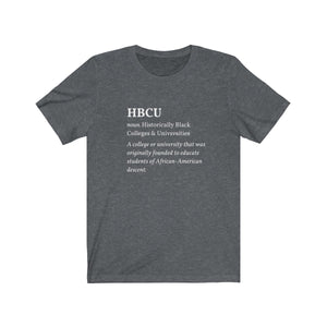 HBCU Definition Unisex Short Sleeve  T-Shirt