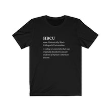 Load image into Gallery viewer, HBCU Definition Unisex Short Sleeve  T-Shirt